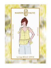 Maison Fauve The Top BELLE EPINE - sewing pattern - English and French instructions