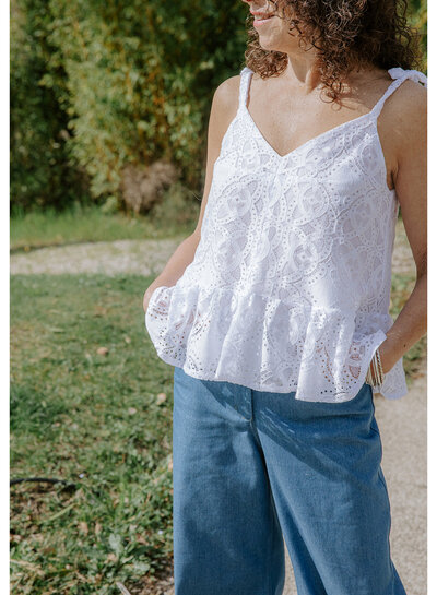 Maison Fauve The Top BELLE EPINE - sewing pattern - English and French instructions