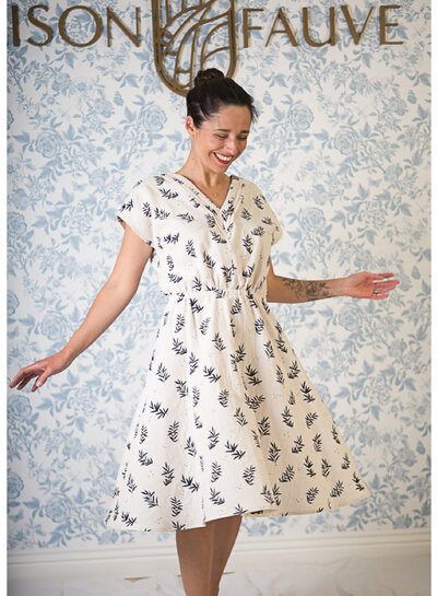 Maison Fauve La Robe / Le Top Byzance - paper pattern - English and French instructions