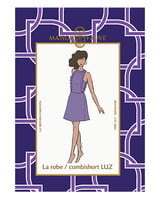 Maison Fauve La Robe Combishort LUZ - naaipatroon - Engels en Franse instructies