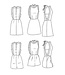 Maison Fauve La Robe Combishort LUZ - naaipatroon - Engels en Franse instructies