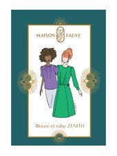 Maison Fauve La Blouse et Robe ZENITH - naaipatroon - Engels en Franse instructies