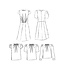 Maison Fauve La Blouse et Robe ZENITH - naaipatroon - Engels en Franse instructies
