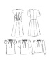 Maison Fauve The ZENITH Blouse and Robe - sewing pattern - English and French instructions