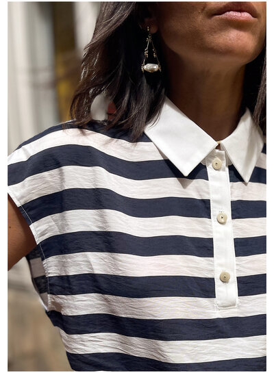Maison Fauve The MALIBU polo shirt - paper pattern - English and French instructions
