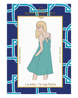 Maison Fauve La Robe / Le Top PAOLA - naaipatroon - Engels en Franse instructies