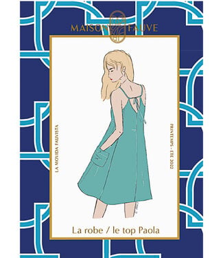 Maison Fauve The Dress / The Top PAOLA - sewing pattern - English and French instructions