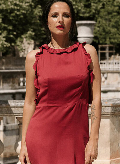 Maison Fauve La Robe Combishort LUZ - sewing pattern - English and French instructions