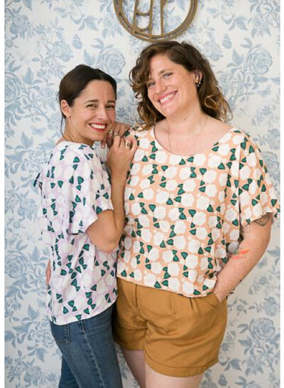 Maison Fauve The TOP PALMA - paper pattern - English and French instructions