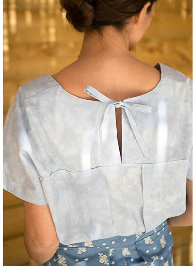 Maison Fauve The TOP PALMA - paper pattern - English and French instructions