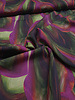 M. big wave leaves khaki - Ecovero viscose twill
