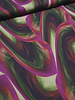 M. big wave leaves khaki - Ecovero viscose twill