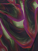 M. big wave leaves khaki - Ecovero viscose twill