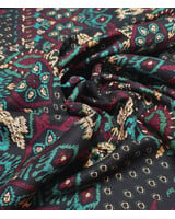 retro aztec print - viscose met lichte stretch