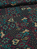 retro Aztec print - viscose with light stretch