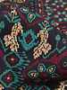 retro Aztec print - viscose with light stretch