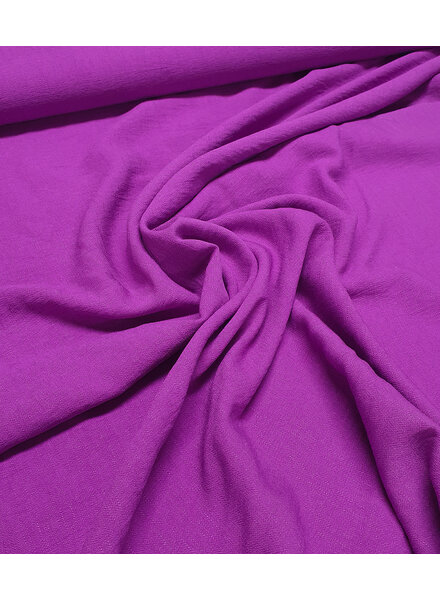 A la Ville electric purple - beautifully woven linen-look rayon