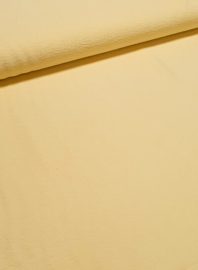 A la Ville soft yellow - beautifully woven linen-look rayon