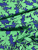 Poppy fabrics blauw/groen bloemen - katoen