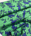 Swafing blauw/groen bloemen - katoen
