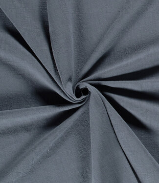 greyish blue stonewashed linen