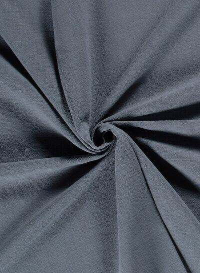 greyish blue stonewashed linen