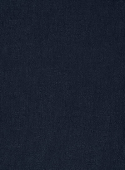 Madeline navy blue stonewashed linen