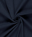 marineblauw stonewashed linnen