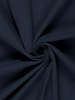 Madeline navy blue stonewashed linen
