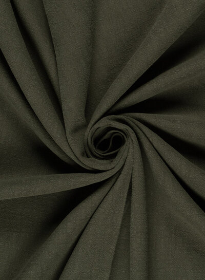 khaki stonewashed linen