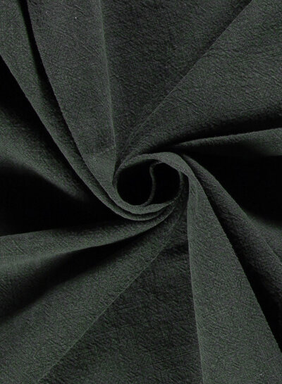 dark green stonewashed linen