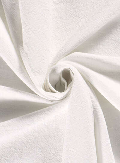 white stonewashed linen