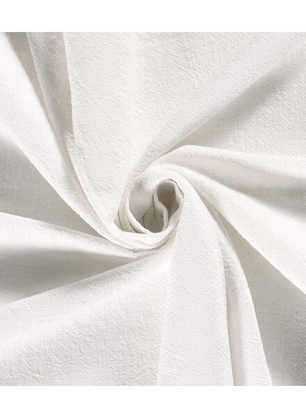 white stonewashed linen