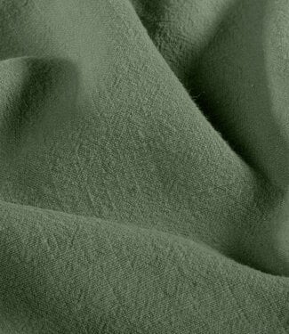 pear-green stonewashed linen