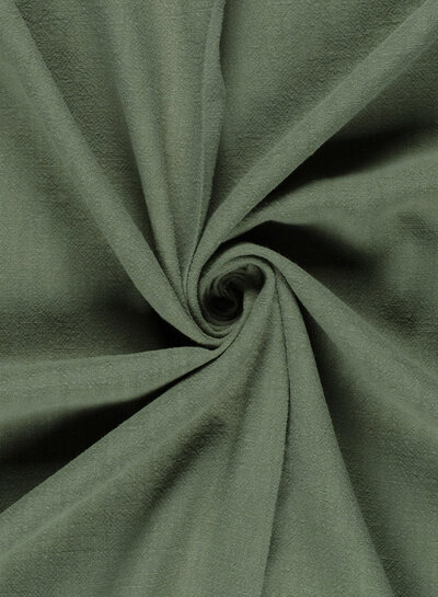 pear-green stonewashed linen