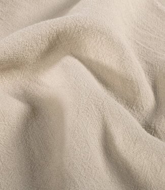 beige stonewashed linen