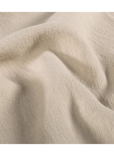 beige stonewashed linen