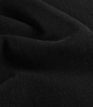 Black - stonewashed linen