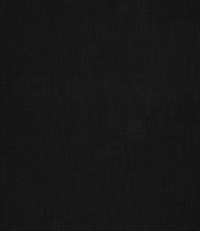 Zwart - stonewashed linnen