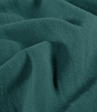 petrol stonewashed linen
