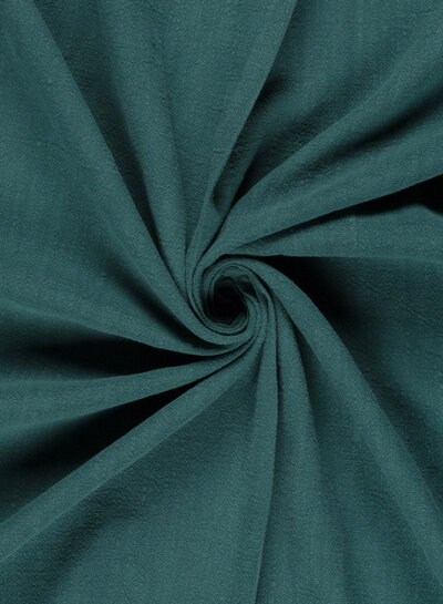 petrol stonewashed linen