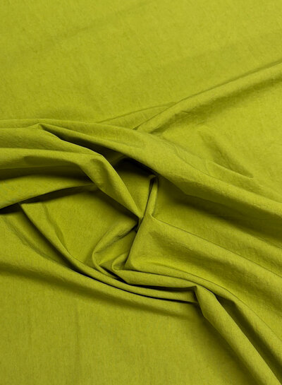 moss green paper touch cotton / stonewashed cotton