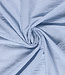blauw streepjes - seersucker