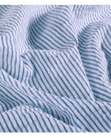 blue stripes - seersucker