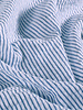 blauw streepjes - seersucker