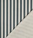 blauw met strepen - canvas linnenlook - waterafstotend
