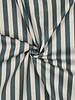 blue with stripes - linen-look canvas - water-repellent