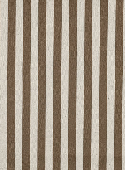 khaki met strepen - canvas linnenlook - waterafstotend