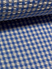 blauw vichy ruitjes - seersucker