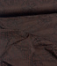 brown stripes with embroidered flower - seersucker